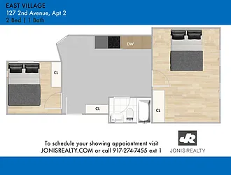 Rented by Jonis Realty