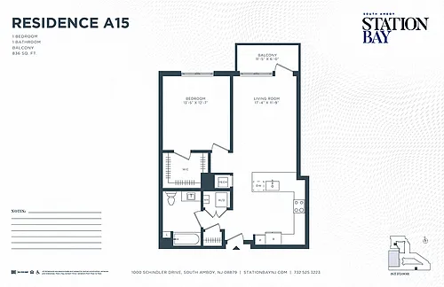 Floor plan A15