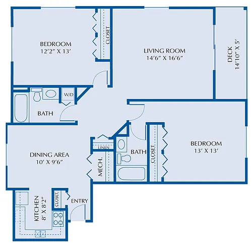 Floor plan New Yorker