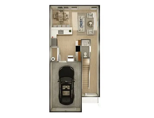 Floor plan Lotawana - Townhome