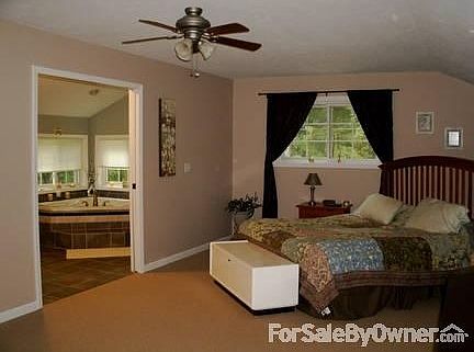 Master Suite Added in 2009
						:
						Pocket doors separate the bed & bathroom.