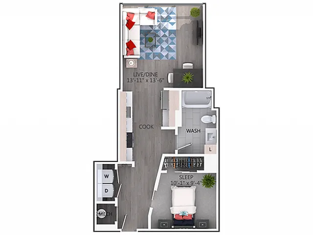 Floor plan E1