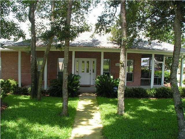 Tree-lined Front Entrance