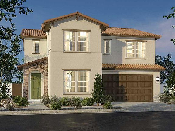 Luna At Skyline Plan 2A Rustic Californian Exterior Style