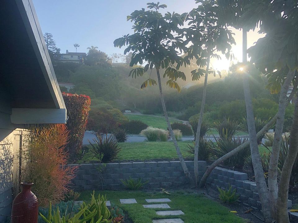 Front yard, leads to hiking path and park