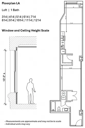 Floor plan Loft LA