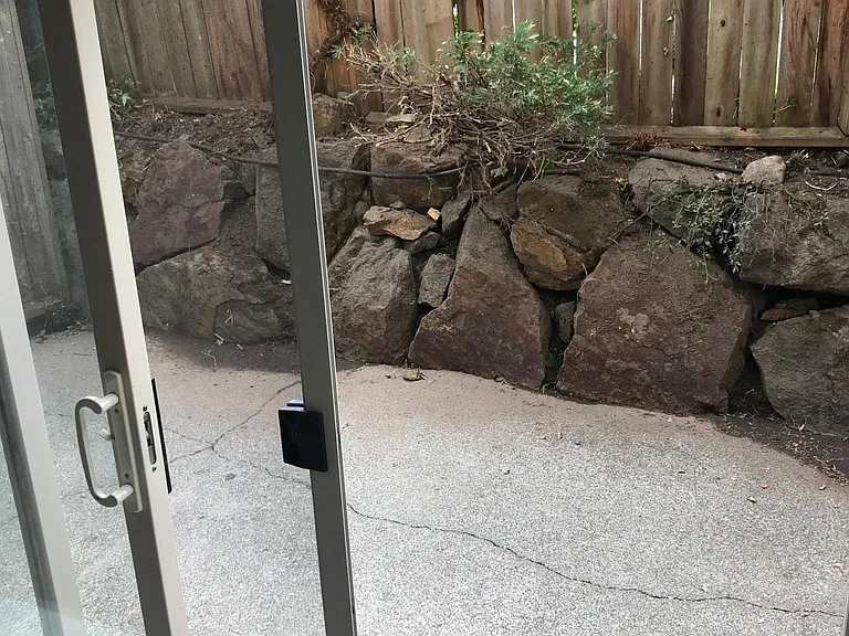 Patio area