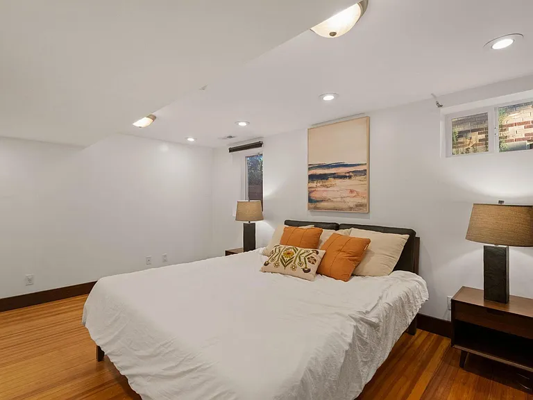 Basement level king bedroom