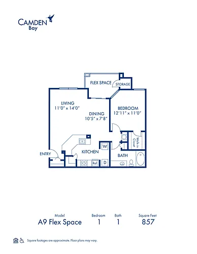 Floor plan A9 Flex Space