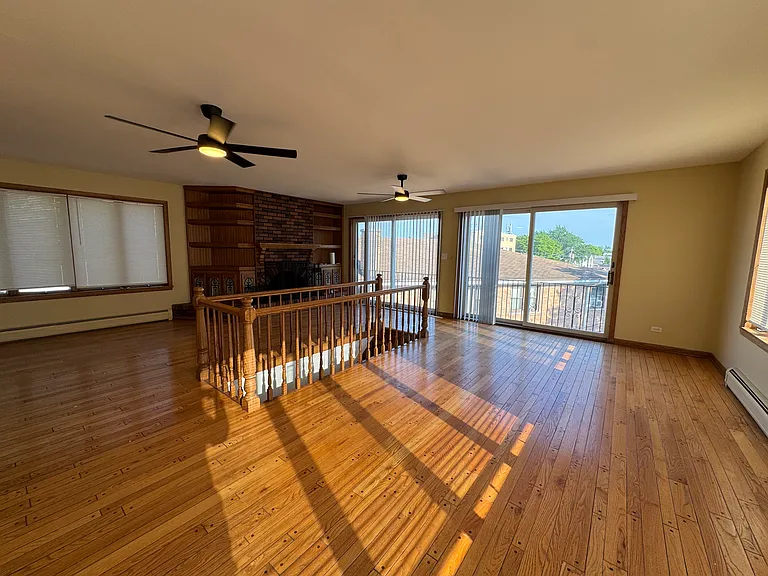 Upstairs living area