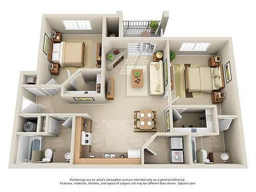 Floor plan B2R
