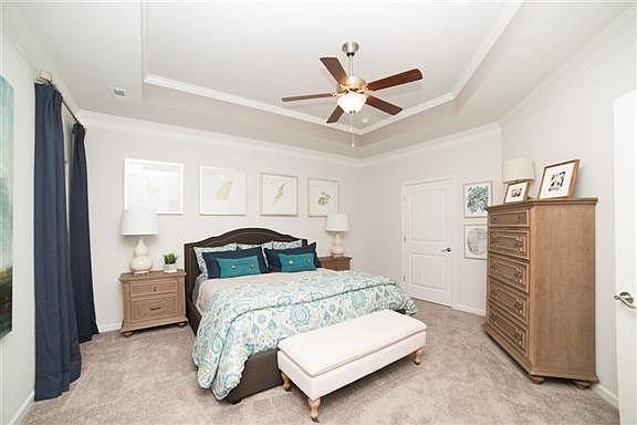 Lanier Owner's Suite. *Picture shown is Carnation Place Model Home. Options & Selections may vary.*