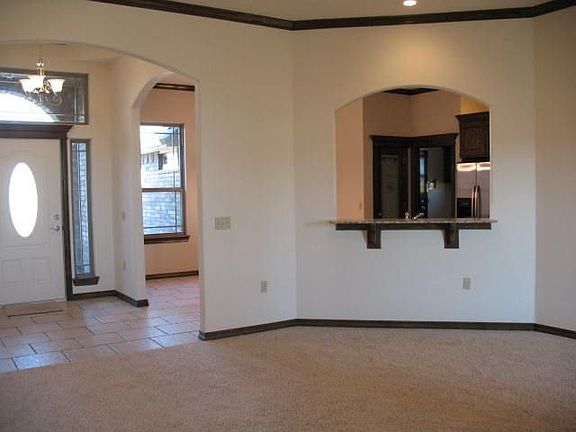 From living room looking into kitchen