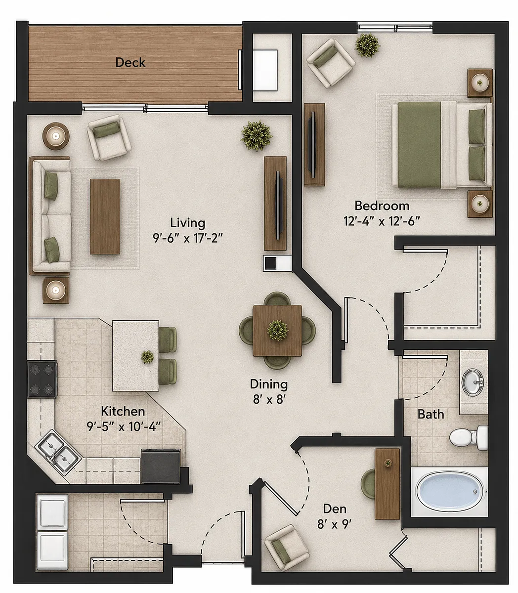 Floor plan Willow A