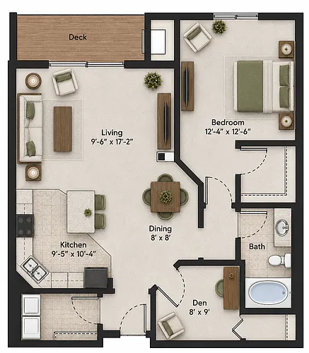 Floor plan Willow A