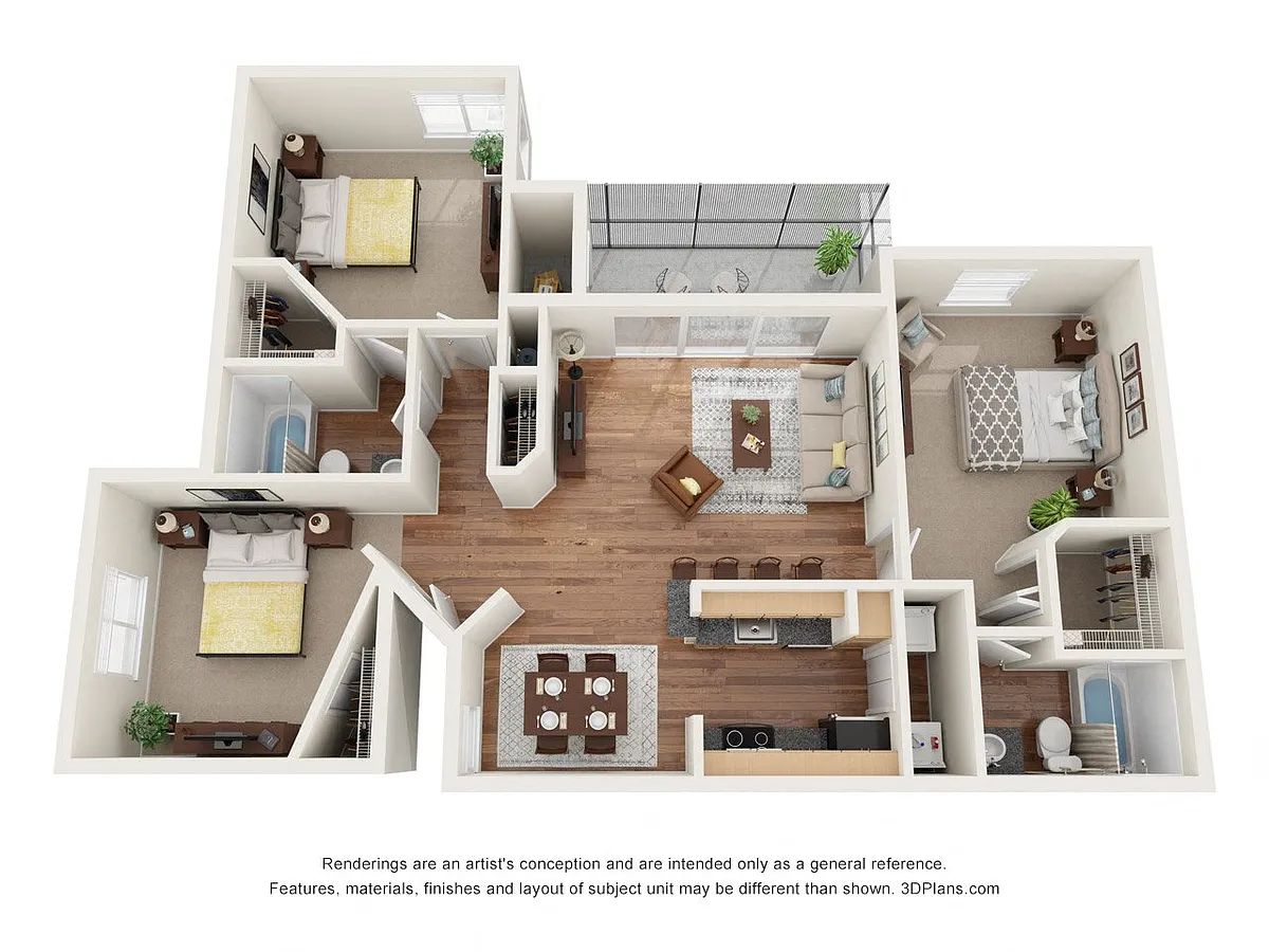 Floor plan C1