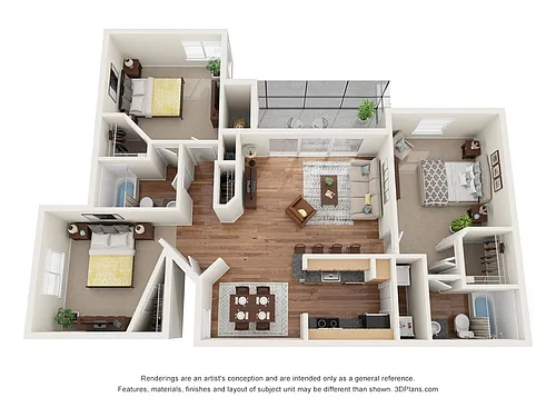 Floor plan C1