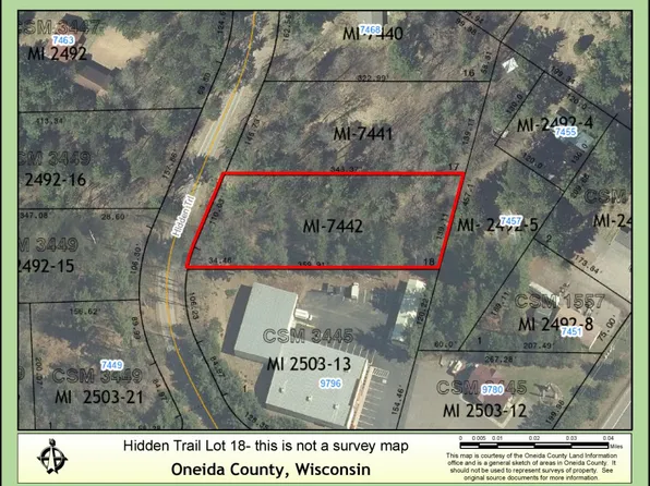 Hidden Trl Lot 18, Minocqua, WI 54548