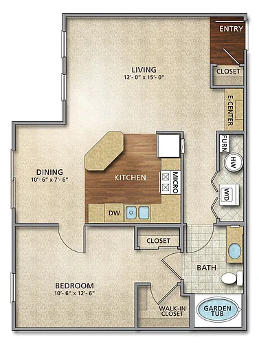 Floor plan Willow
