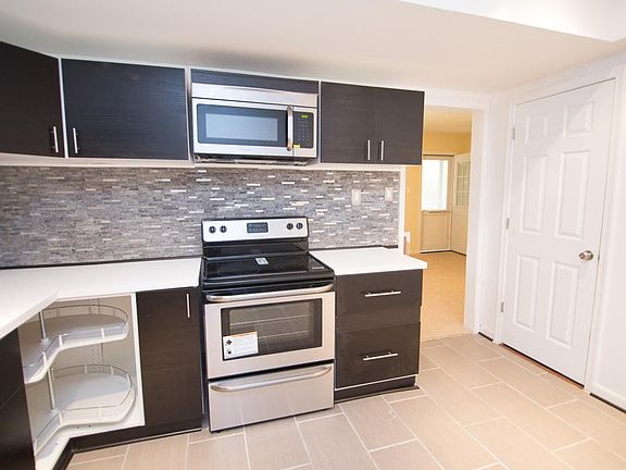 Modern Kitchen with brand new stainless steel appliances