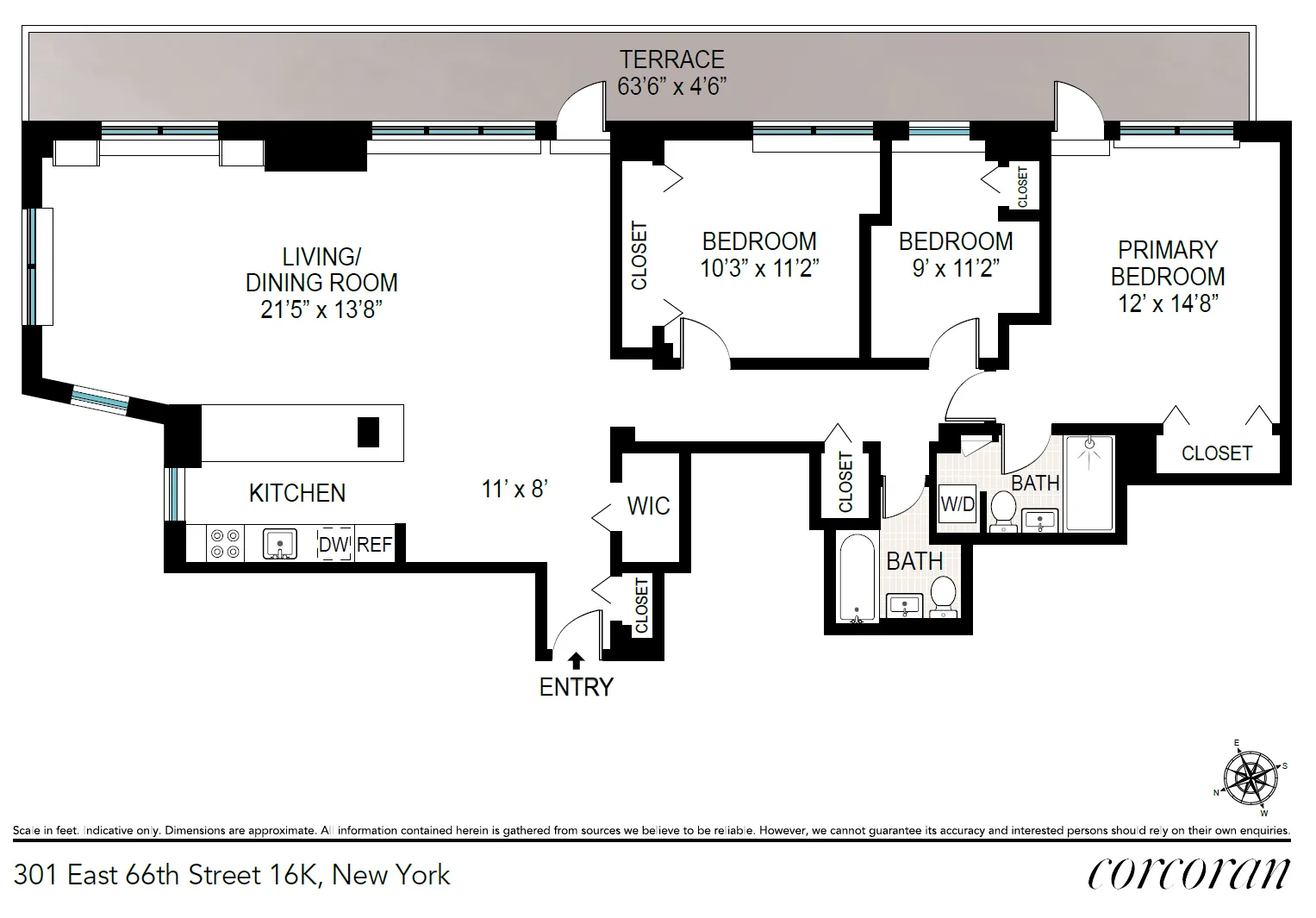 301 East 66th Street #16K in Lenox Hill, Manhattan | StreetEasy