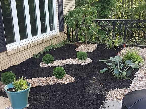 New landscaping