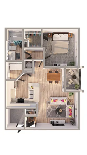 Floor plan B1