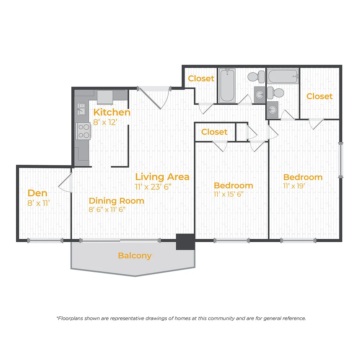 Floor plan 2/2 SD