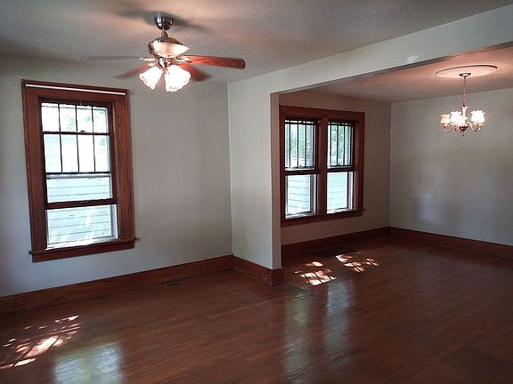 Living and dining rooms