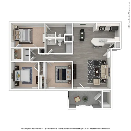 Floor plan The Vanderbilt