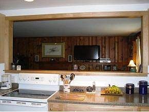 Kitchen open to Living Room