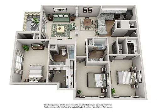 Floor plan 3A Renovation 3
