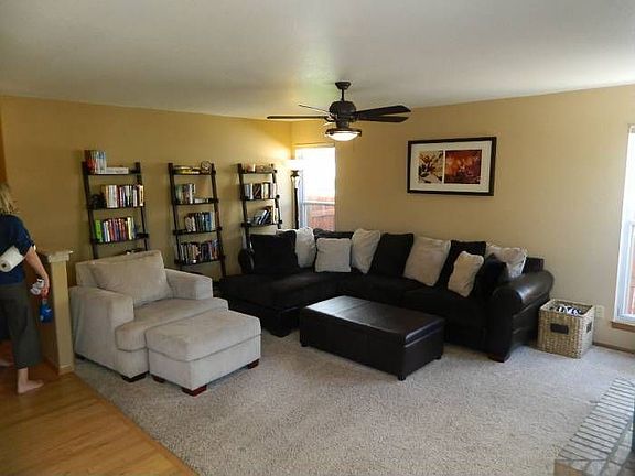 Family room opens to kitc