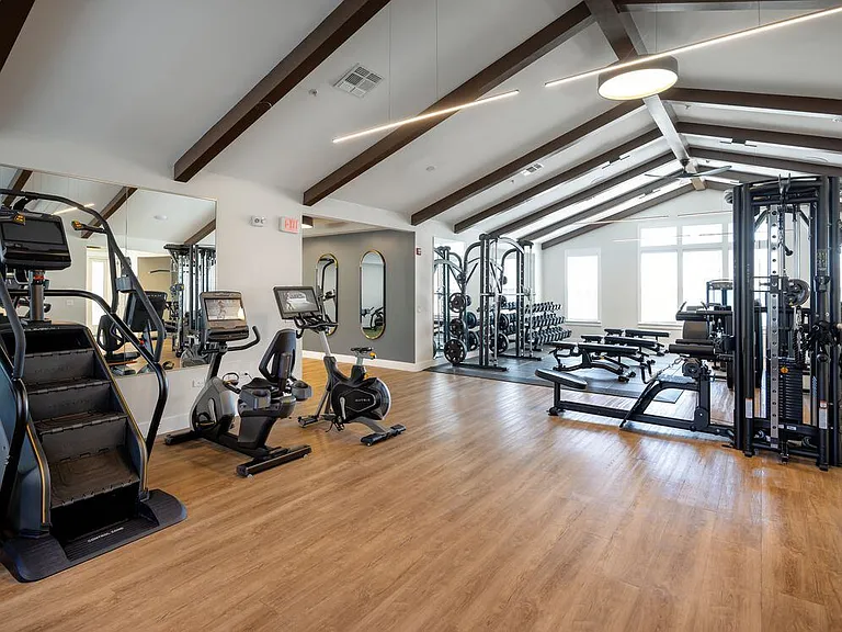 State-of-the-art fitness center