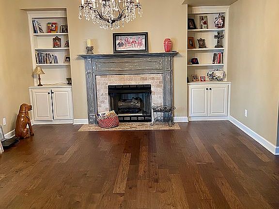 Family Room w/built-ins 