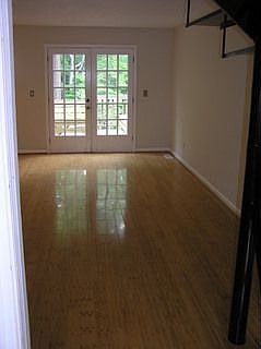 Living Room View to Deck