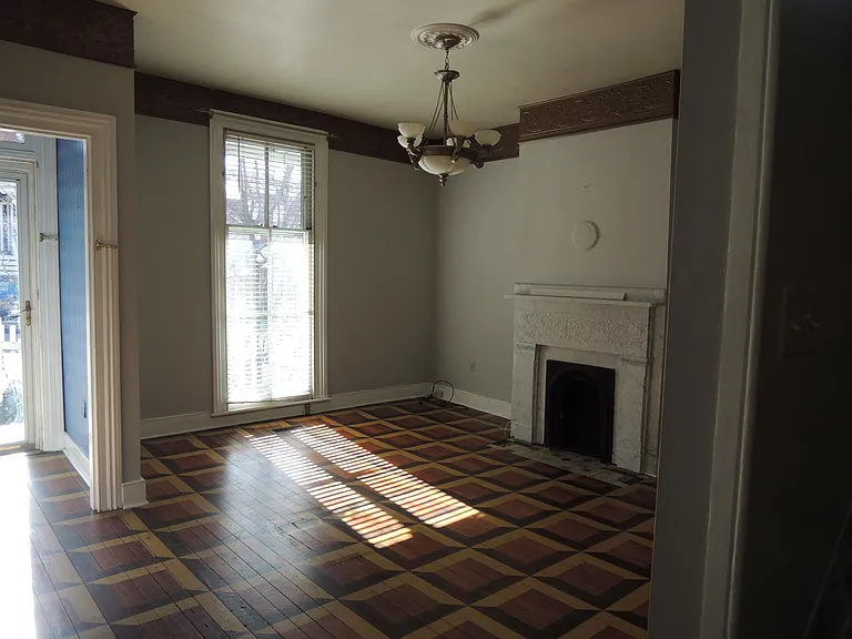 Living Room - facing front of house