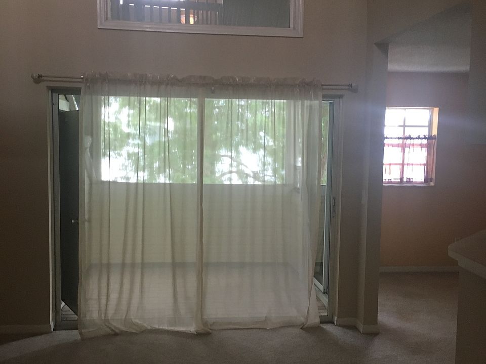 Living room with picture window