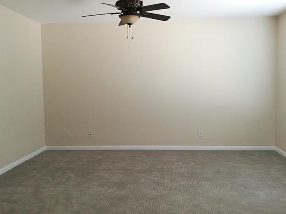 Looking at inside master bedroom from master bathroom
