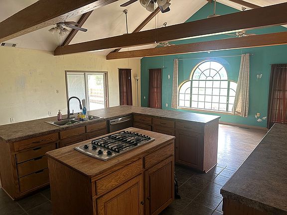 Open kitchen/living/dining