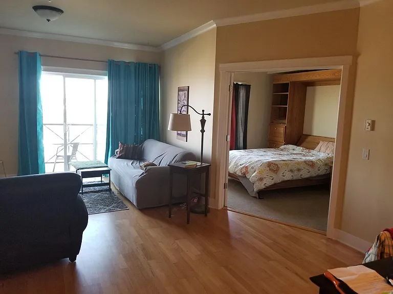 Living room and Master bedroom