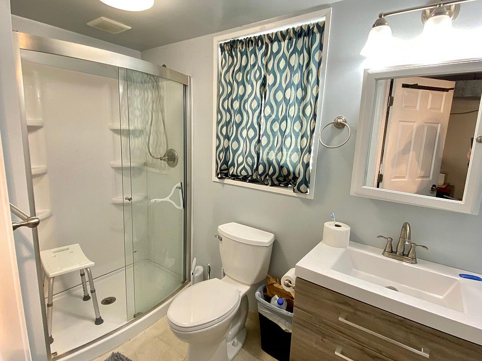 updated down stairs bathroom