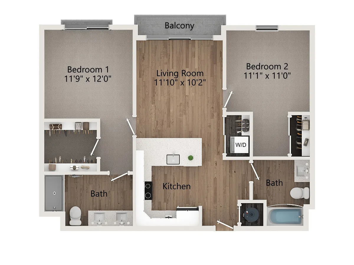 Floor plan B1