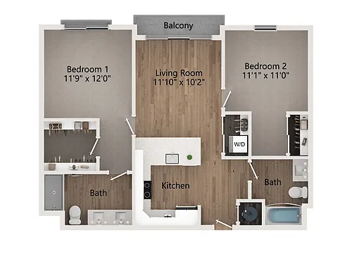 Floor plan B1