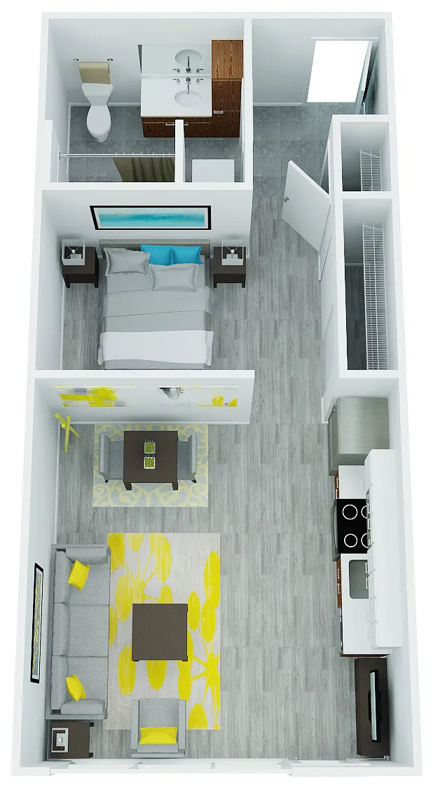 Floor plan Tanner
