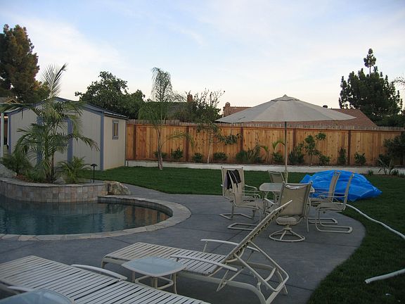 Recently completed Yard