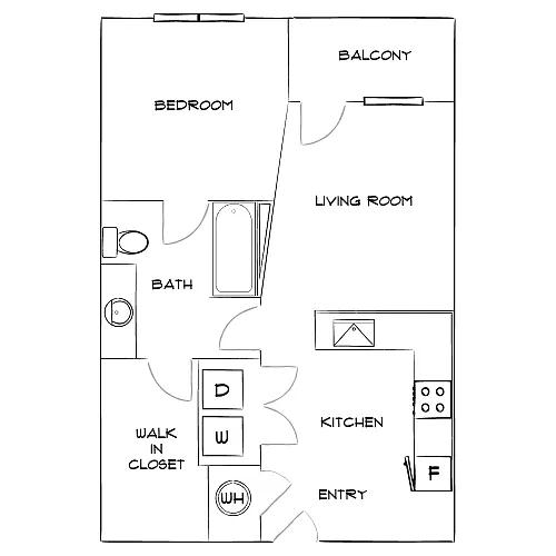 Floor plan Design 1A