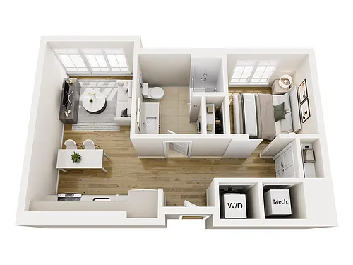 Floor plan A61