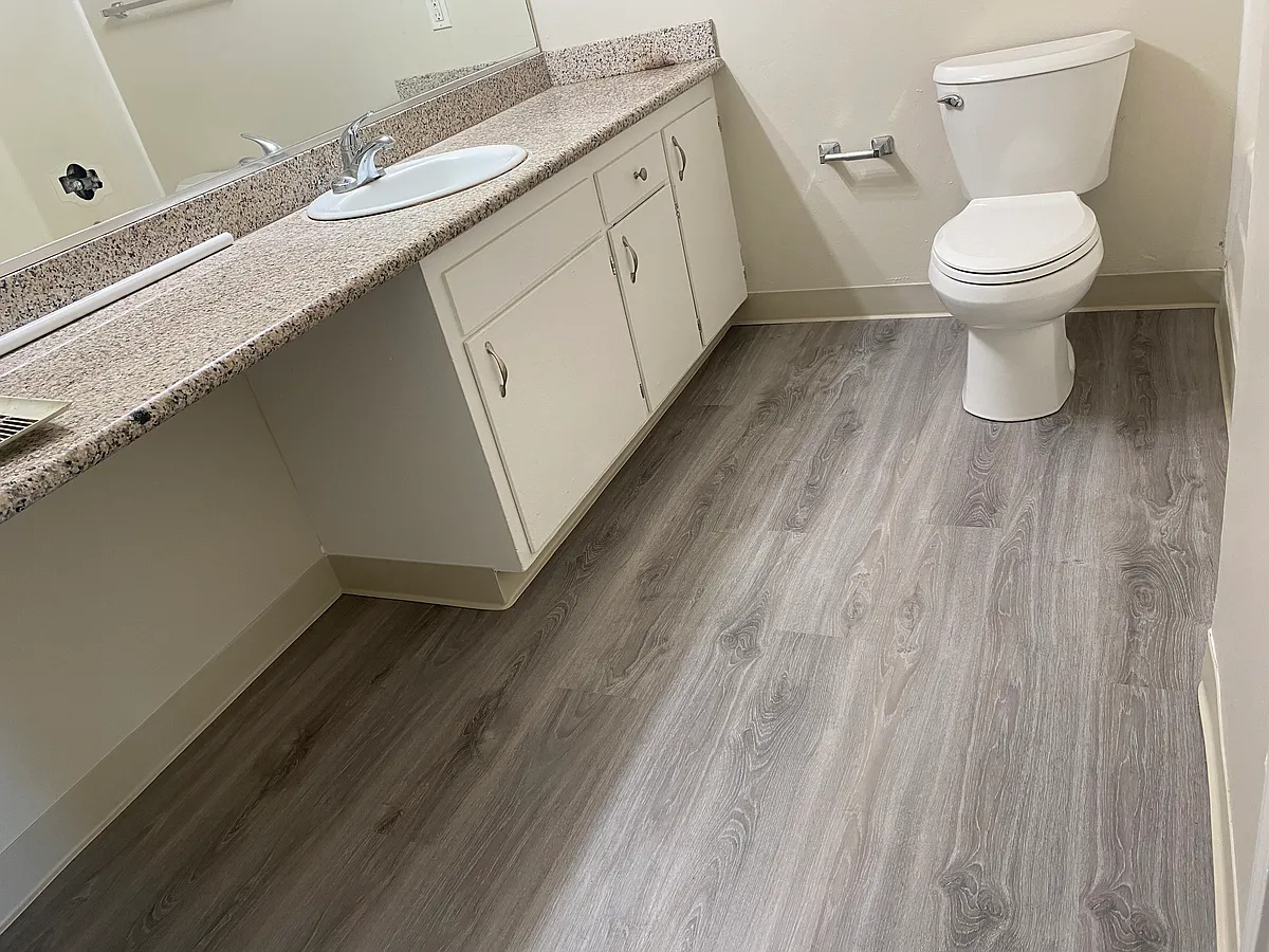 Granite counter top in the bathroom - 3270 Cabrillo Ave #415