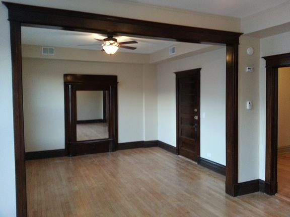 Living Room with Ceiling Fan